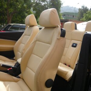sellerie cuir automobile, capote cabriolet