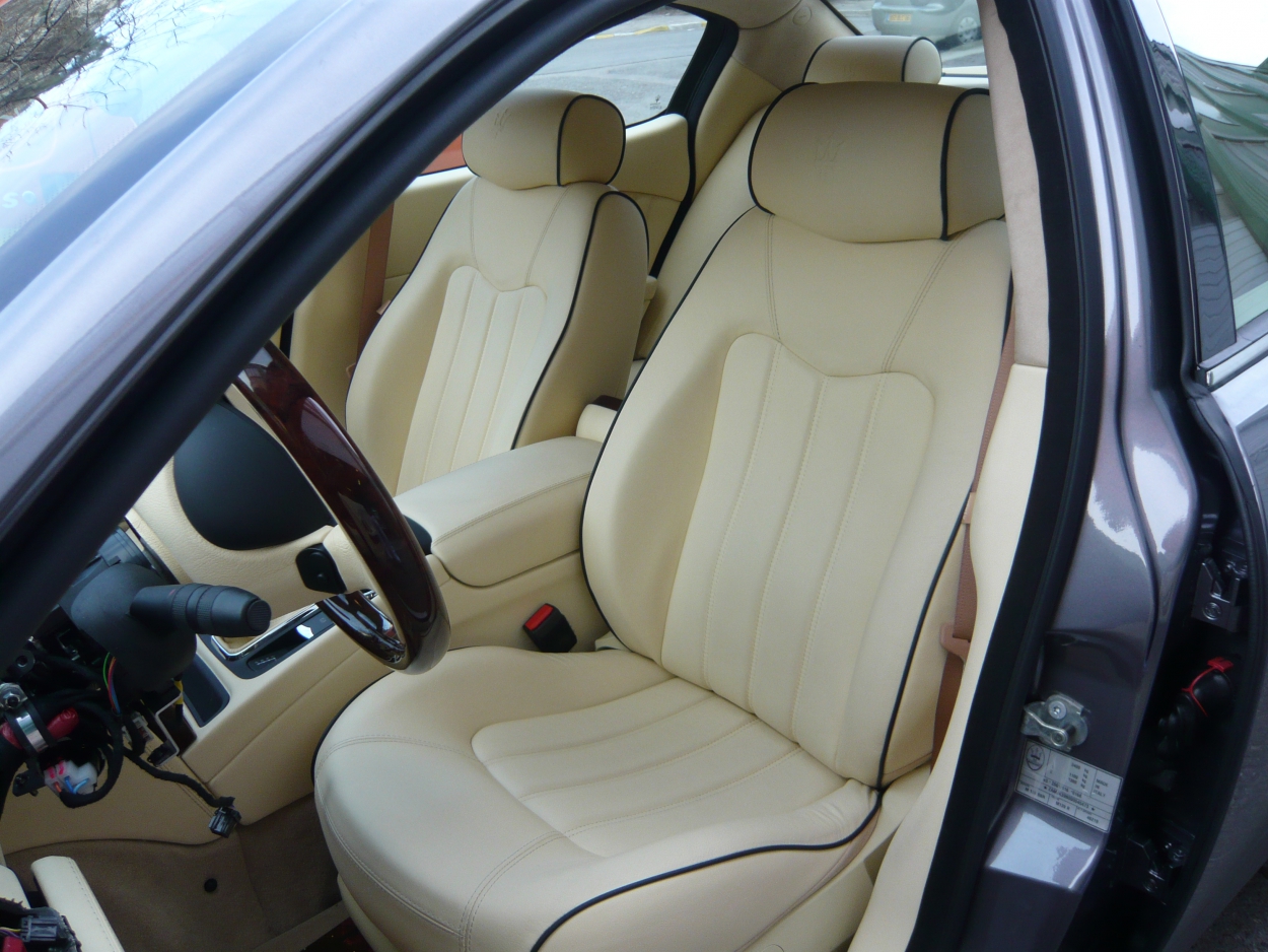 sellerie cuir automobile de luxe