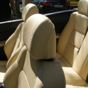 sellerie cuir automobile, cabriolet